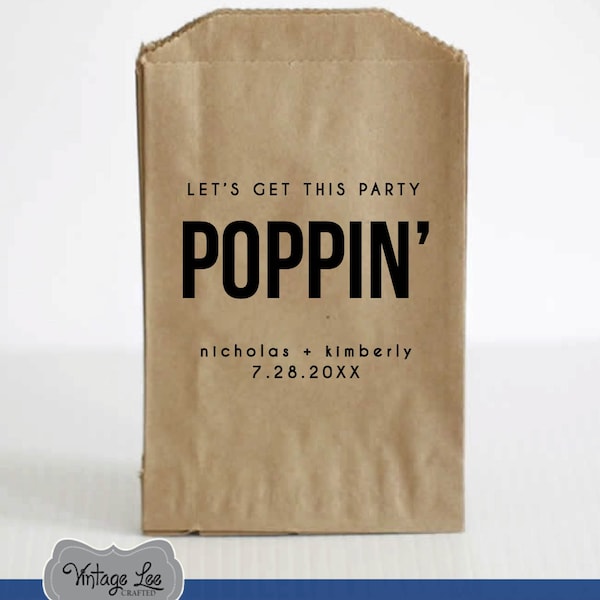 Wedding Favor Bags, Wedding Popcorn Bags, Wedding Favors, Popcorn Bags for Wedding, Popcorn Favor Bags, Wedding Popcorn Favors, Bags Popcorn