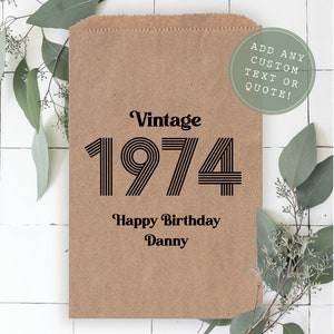 Birthday Party Favors, 40th Birthday Party Favors, Birthday Party Favors for Adults, 50th Birthday Party Favors for Guests, Party Favor Bags