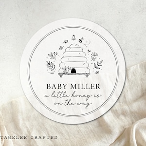 Honey Baby Shower Favors, Honey Labels, Honey Bridal Shower Favors, Homemade Honey Labels, Honey Favors, Honey Baby Shower Label, Bee Theme