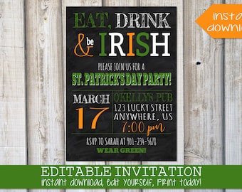Pub Crawl Invitation Etsy