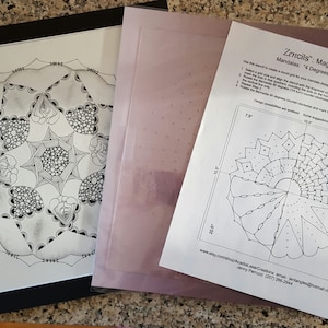 Zencils - Magnum Opus stencil - 4 grids in 1!