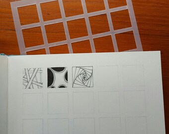 Zencils:  Jazzy Journals Stencil set