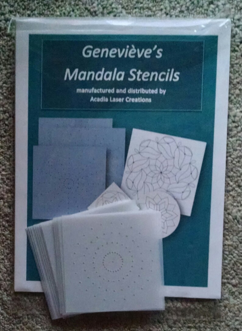 Genevieve's Mandala Stencils Class Pack image 2