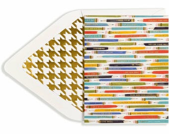 Words of Success Pencils Graduation Greeting Card