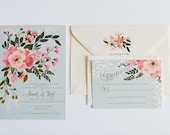 Floral Wedding Invitation
