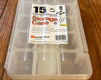 parlement stropdas Toestemming Akro-mils 5805 Plastic Parts Storage Case for Hardware and - Etsy