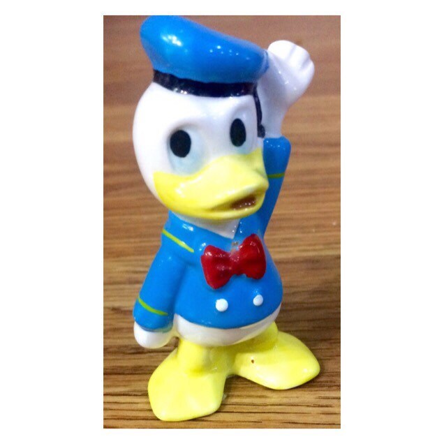Figura de porcelana Vintage Disney's Donald Duck, 1980s