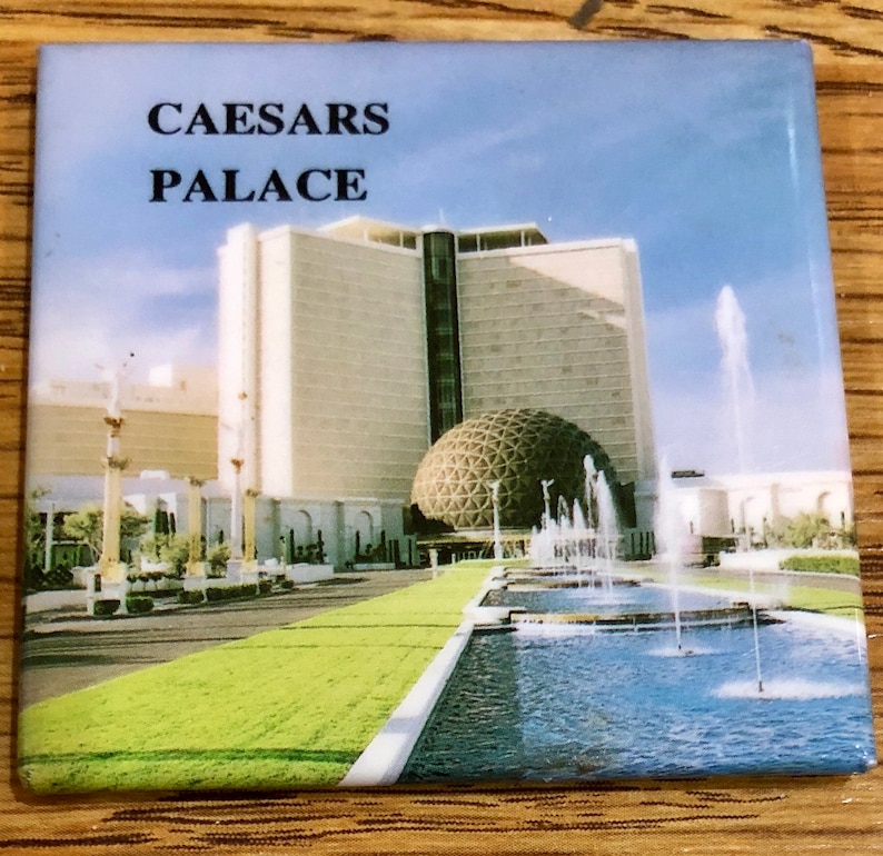Two Casear/'s Palace Hotel Forum Shops Las Vegas Kitchen Refrigerator Magnets