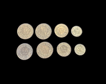 スイスフラン 5フラン硬貨 5フラン 104枚セット 520Fr.分 1907年スイス5フラン - コインの複製 - Etsy 日本
