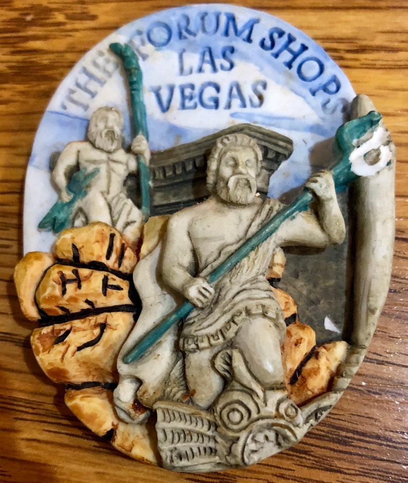 Two Casear/'s Palace Hotel Forum Shops Las Vegas Kitchen Refrigerator Magnets