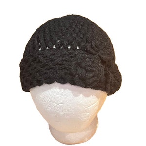 Vintage 1960’s Frank Olive designed for Saks Fifth Avenue Black Wool Hat Women’s Frank Olive Vintage 1960s Women main image 3