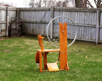 Thrifty Fox Spinning Wheel - DIGITAL PDF PLANS