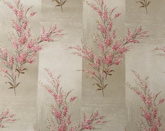 1 metre of Vintage Floral Wallpaper//made in Holland