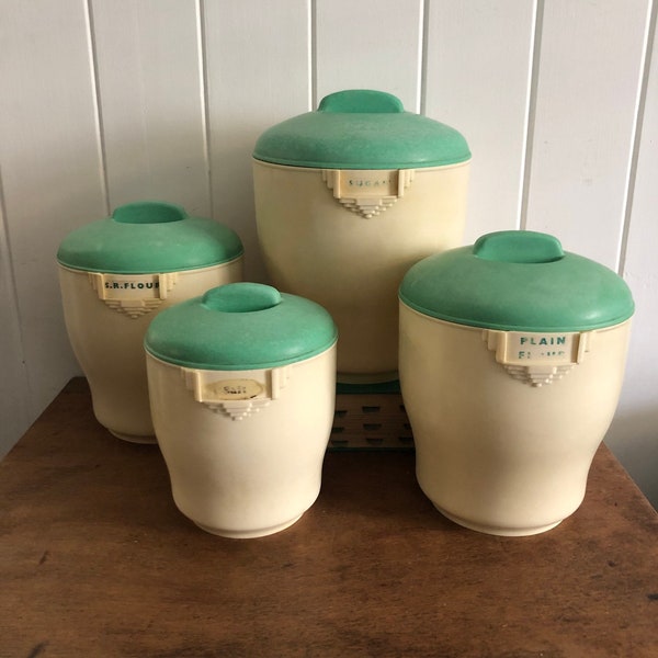 Kitchen Canister Set - Etsy Australia