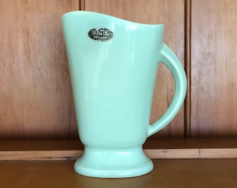 Vintage Green Wade Vase, made in England