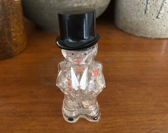 Vintage Avon Top Hat Gentleman Cologne Bottle