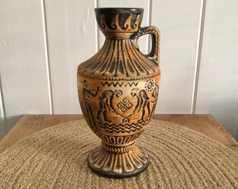 Vintage Bay Keramik Greek Style Vase West Germany #91 20
