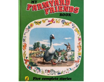 Vintage My Farmyard Friends Book 1980 HC Excellent condition//M.Marlier