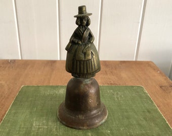 Vintage Brass Welsh Pilgrim Bell