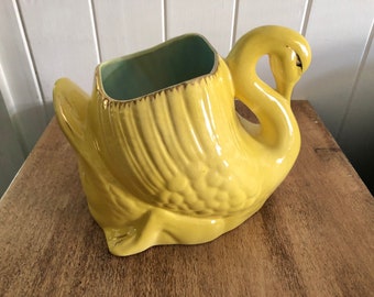 Vintage Swan Planter Pates Potteries Sydney