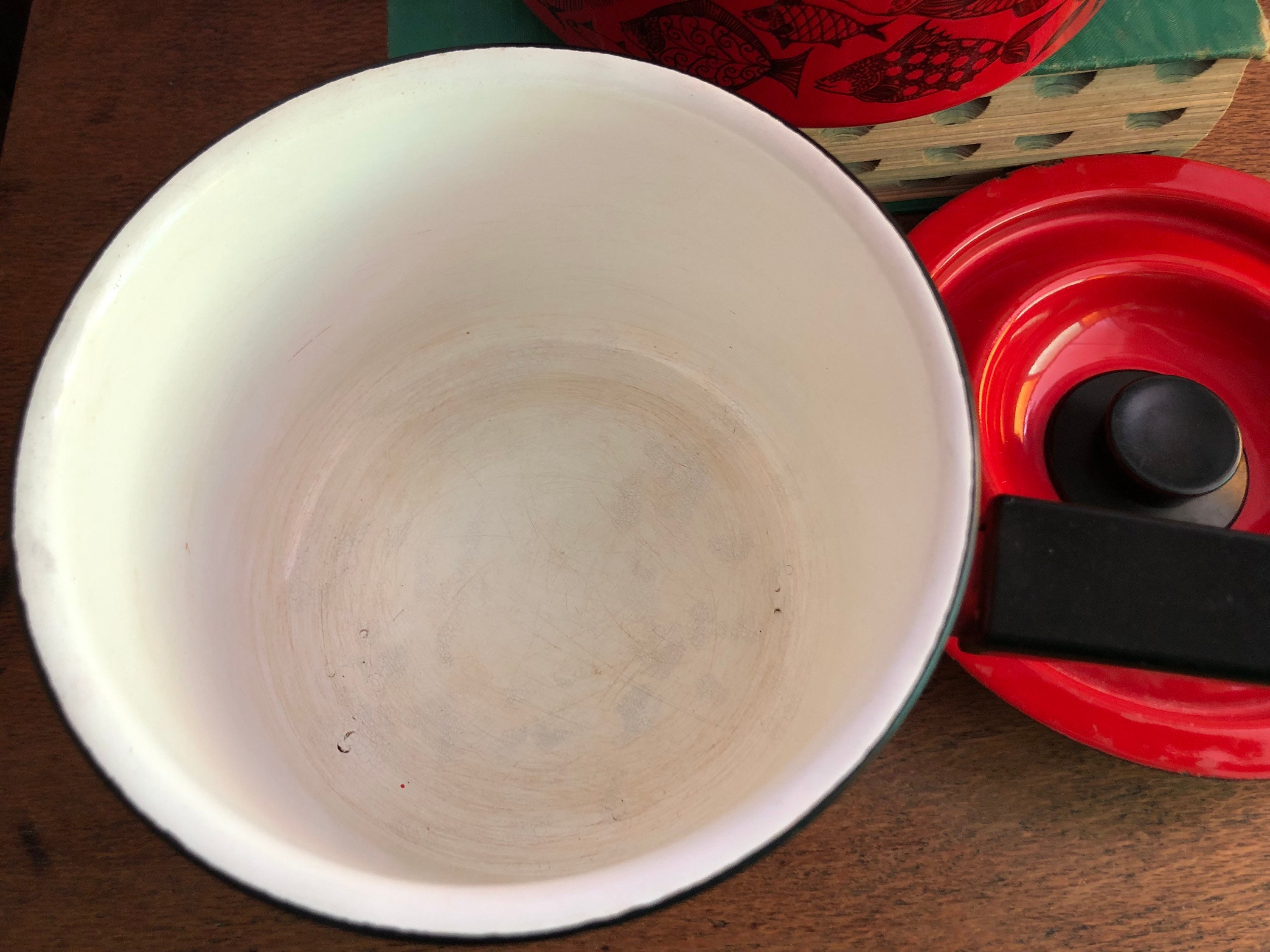 RARE Vintage Finel neptun Enamel Saucepans With Etsy Australia