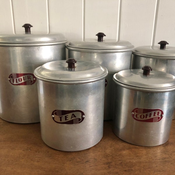 Kitchen Canister Set - Etsy Australia