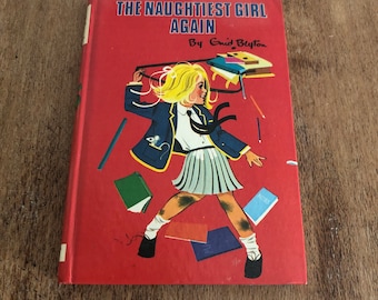 Vintage Enid Blyton The Naughtiest Girl Again 1972 Dean & Son