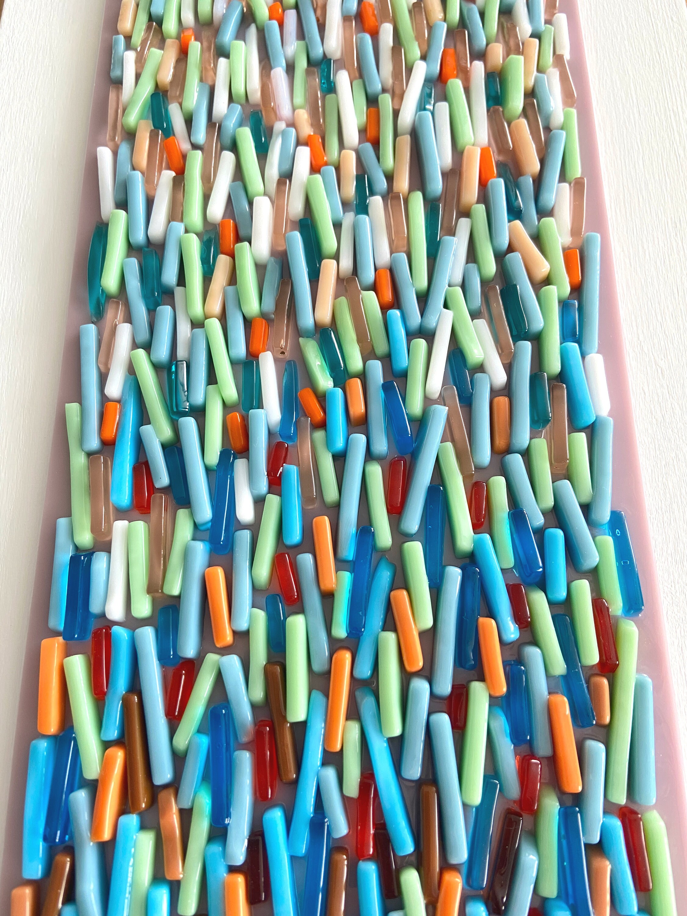 Abstract Glass Wall Art Designer Glass Art Wall Sculpture - Etsy UK