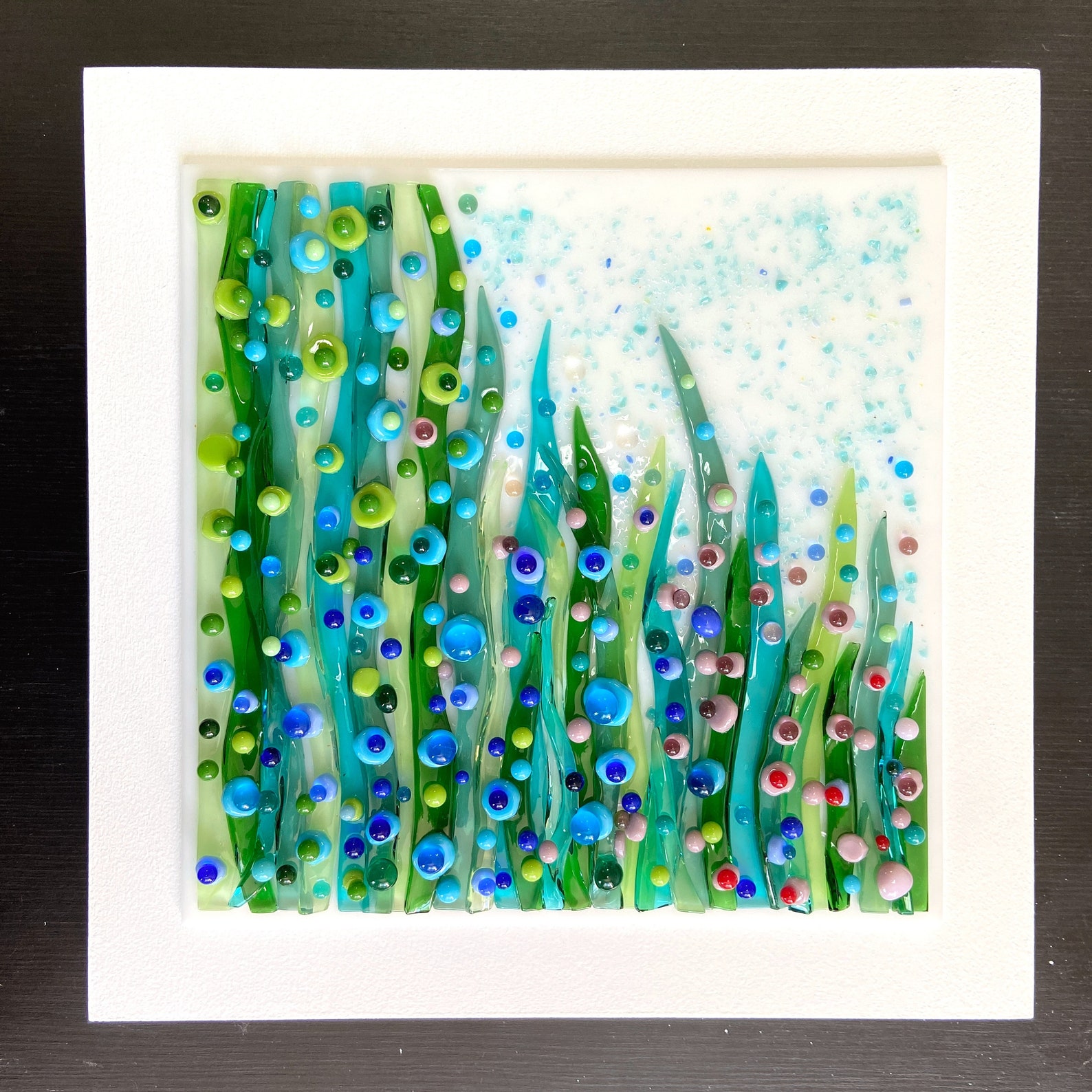 Glass Art Modern Glass Art Fused Glass Art Fused Glass Wall Etsy UK