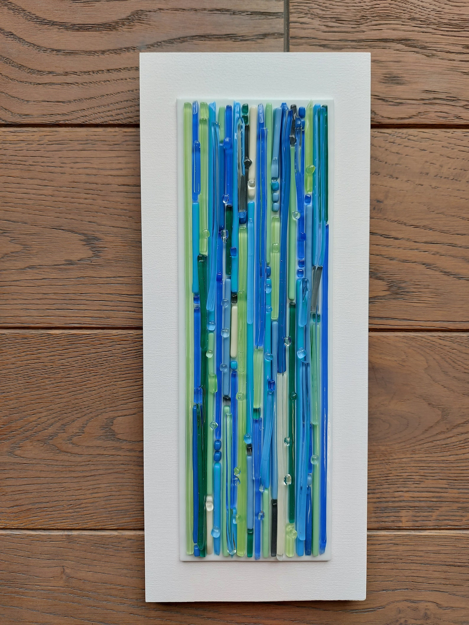 Glass Art Modern Glass Art Fused Glass Art Fused Glass Wall - Etsy UK