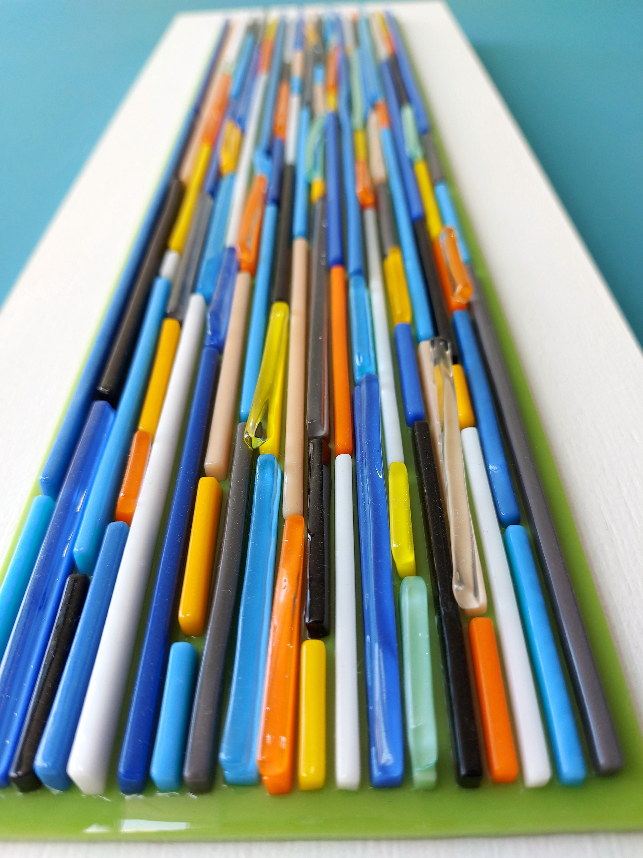 Modern Glass Wall Art Abstract Wall Art Living Room Wall Etsy