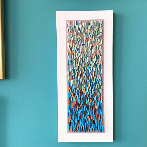 Fused Glass Wall Sculptures Etsy