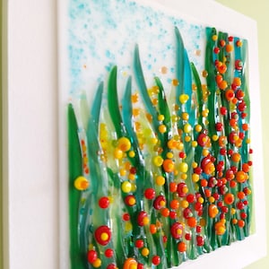 Glass Art, Modern Glass Art, Fused Glass Art, Fused Glass Wall Art, 3d Art, 3D Wall Art Fused Glass, Modern Wall Art, Contemporary Art