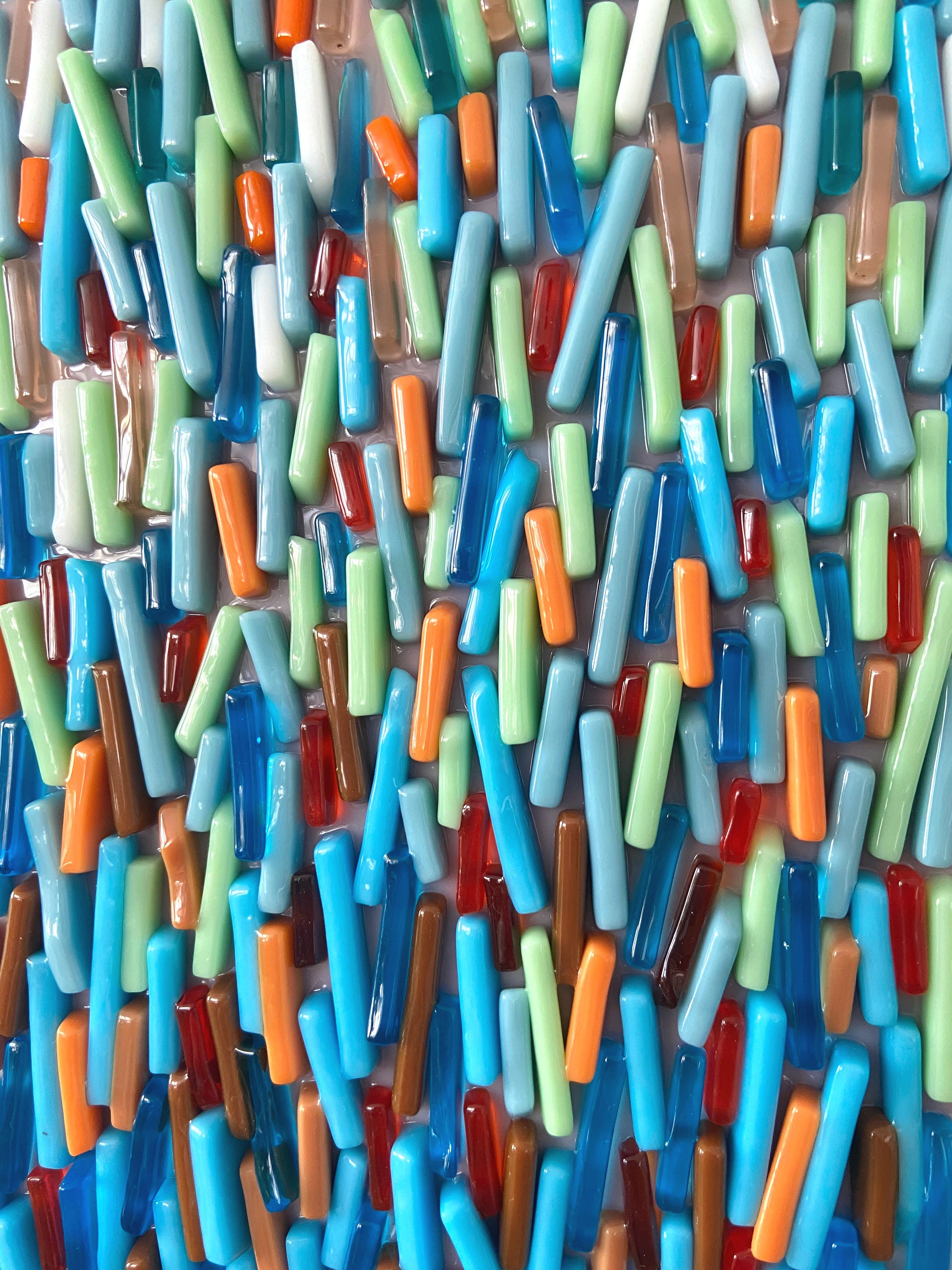 Abstract glass wall art Designer glass art Wall sculpture | Etsy