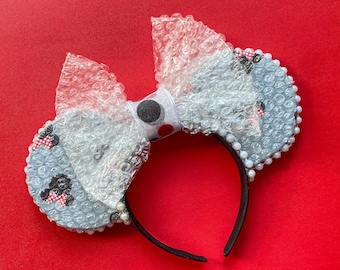 Bubble Wrap Inspired Fabric Mouse Ears