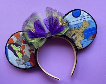 Guardians Of the Galaxy Inspired Mouse Ears With Bow