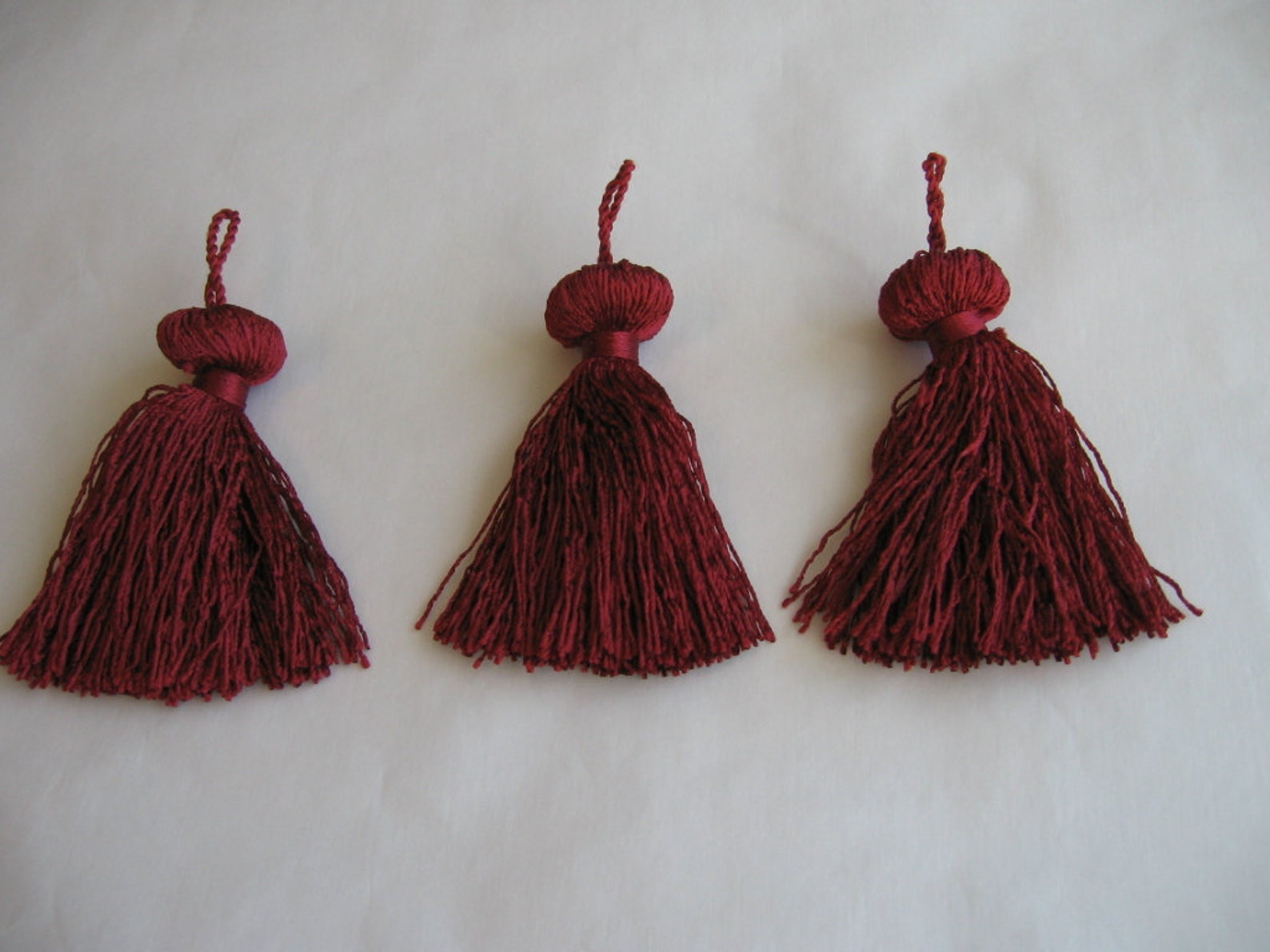 Rust Color 3 Long Armoire Key Lamp Tassel One Etsy