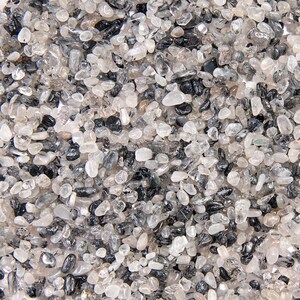 Fragmentos de cristal de cuarzo rutilado pulido (FINO), piezas de piedras preciosas, suministros para orgonita DIY, envíos desde EE. UU.