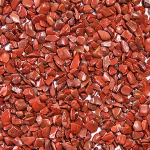 Tumbled Red Jasper Crystal Chips, Healing Gemstones, DIY Orgonite Supply, Ships from USA