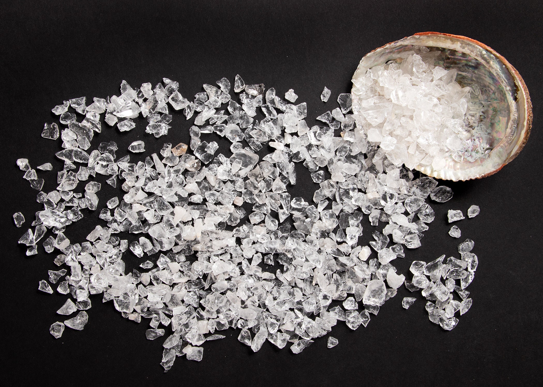 Bulk Quartz Crystal Chips 1/2 Pound EXTRA COARSE Crushed Etsy Canada