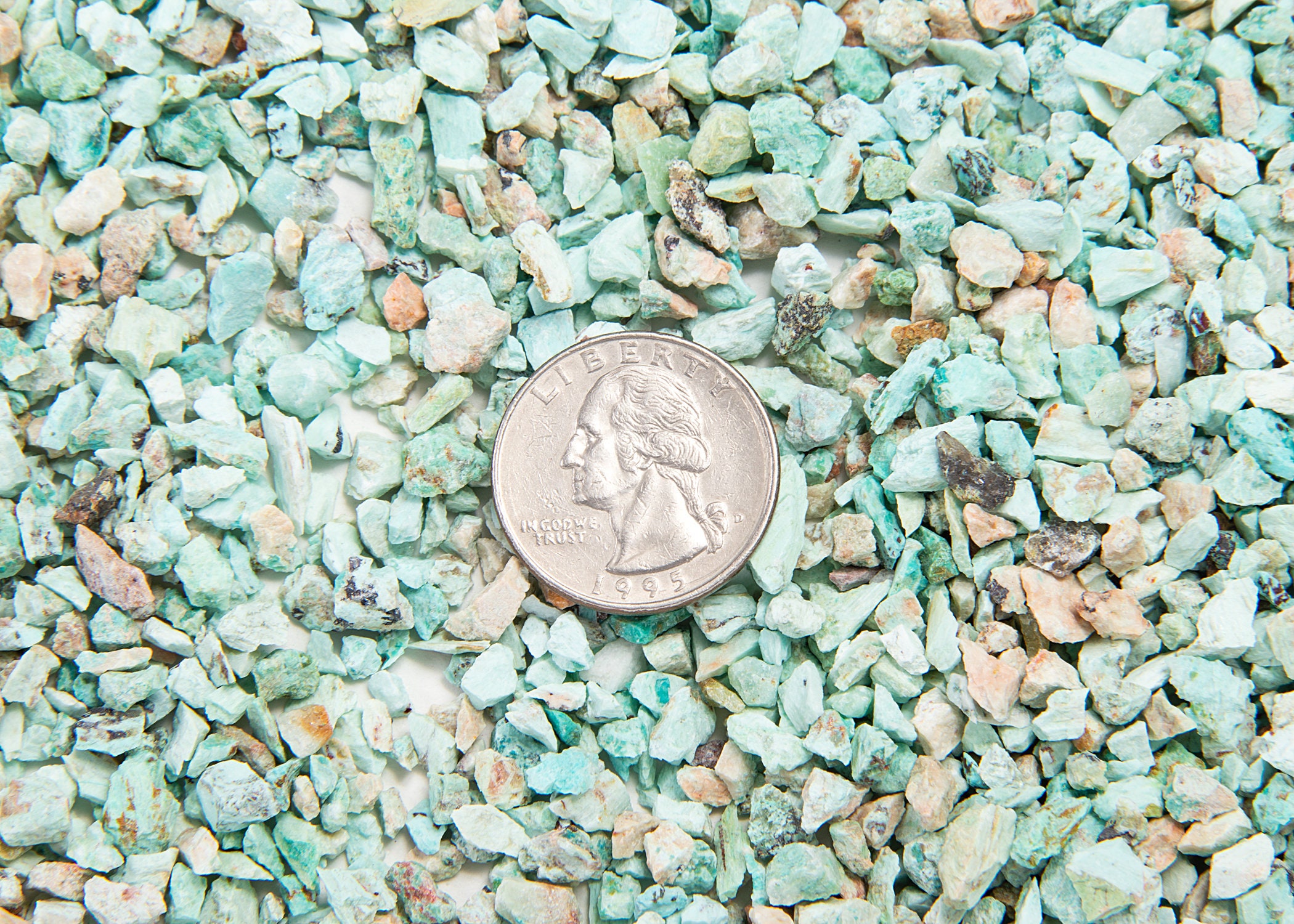 Bulk Turquoise Crystal Chips 1/2 Pound COARSE Crushed Rough Etsy Canada