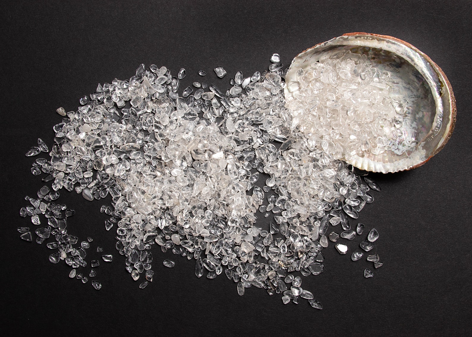 Quartz Crystal Chips 3 Ounces TUMBLED Healing Gemstones New Etsy UK