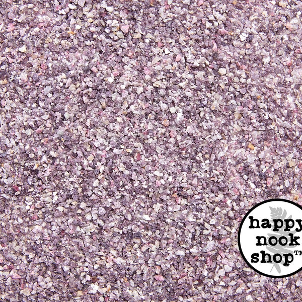 Lepidolite Crystal Chips, 3 Ounces FINE Crushed Rough Healing Gemstone, New Age Raw Rocks, Stones, DIY Orgonite Supply