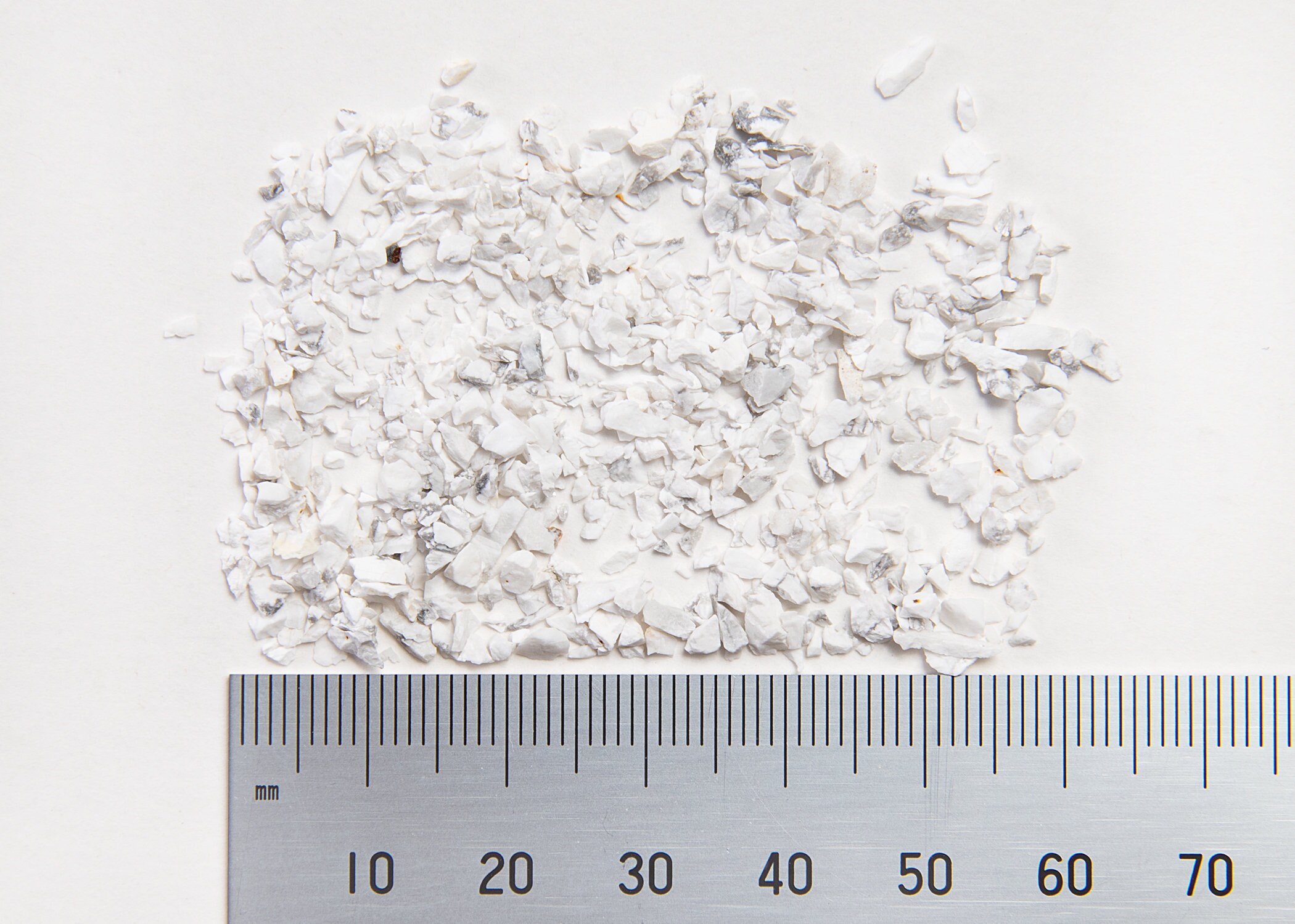 Howlite Crystal Chips, FINE Crushed Rough Healing Gemstone, New Age Raw ...