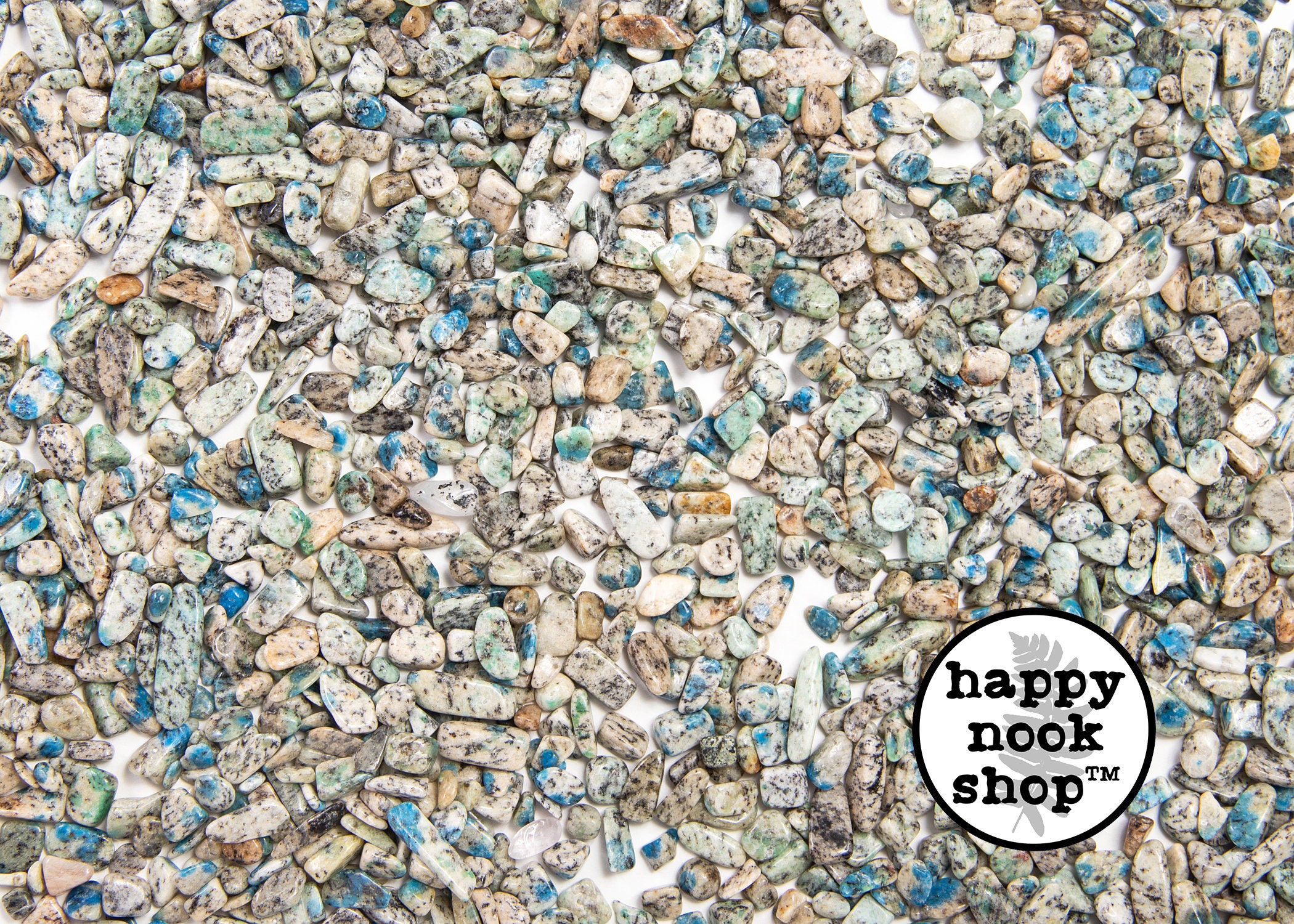 K2 Jasper Crystal Chips, TUMBLED Healing Gemstones, New Age Polished Semi-Precious Rocks, Stones, DIY Orgonite Supply, Ships from USA