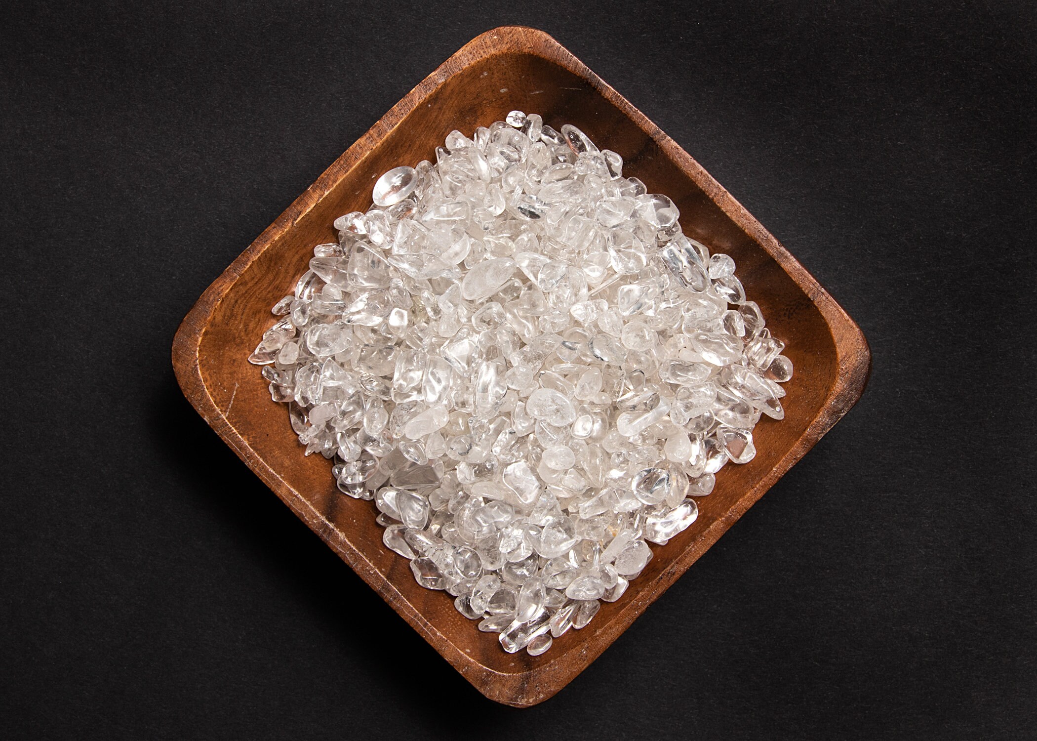 Quartz Crystal Chips 3 Ounces TUMBLED Healing Gemstones New Etsy UK