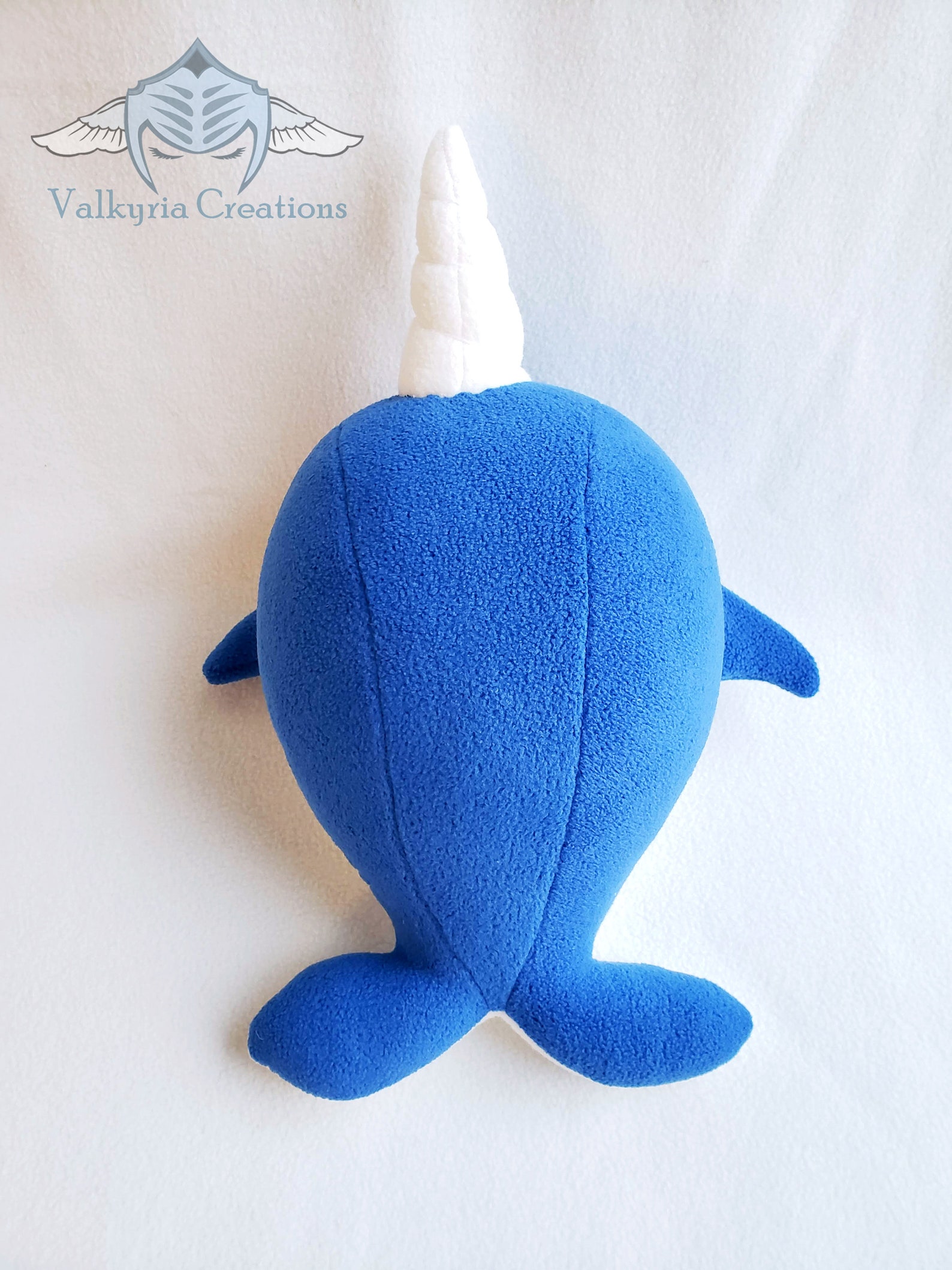 Narwhal Whale Plush Toy Handmade Etsy UK