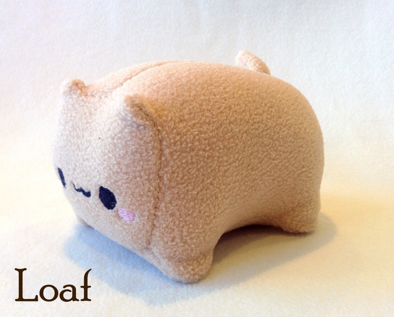 Cat Loaf Cube Plush Handmade image 4