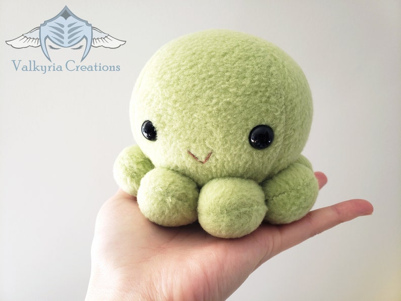 Plain Octopus Plush Handmade image 3