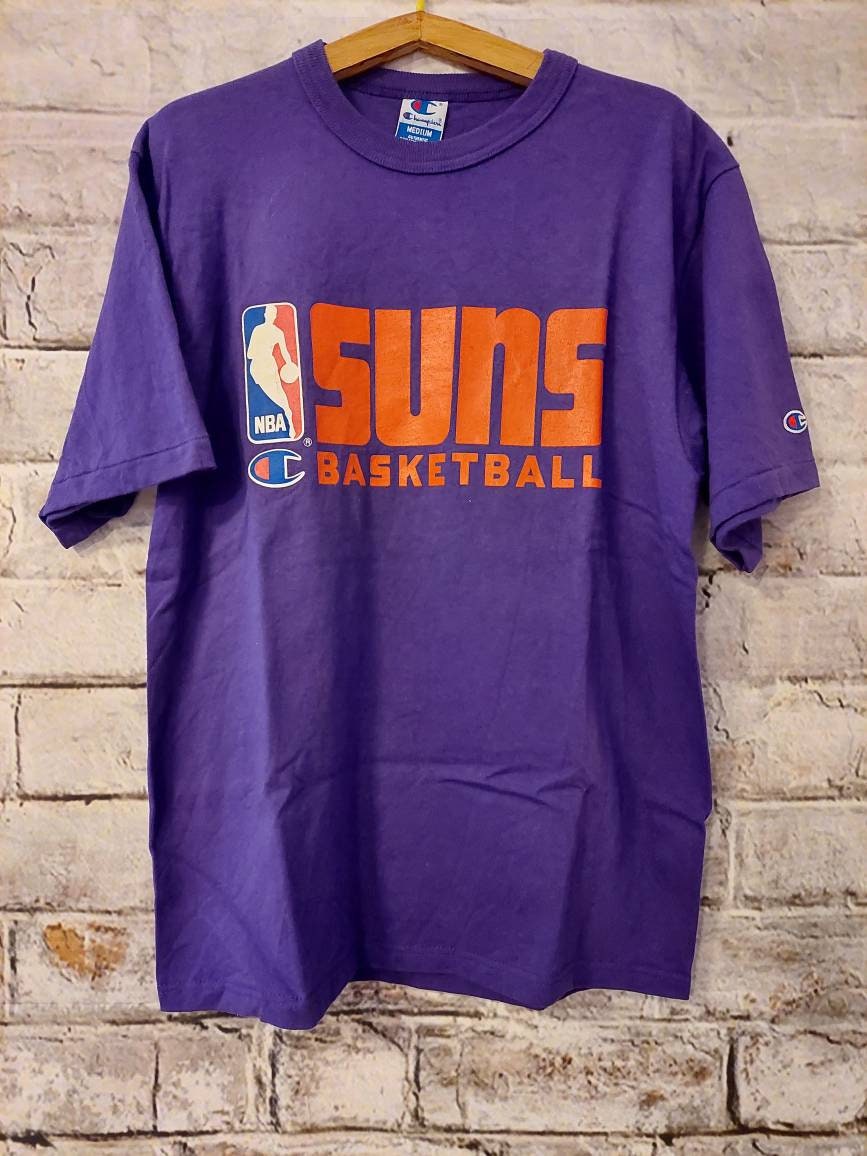 homage phoenix suns nba jam shirt cartoon tee single stitch mens Large